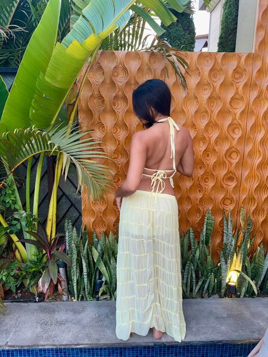 Soleil Set in butter yellow