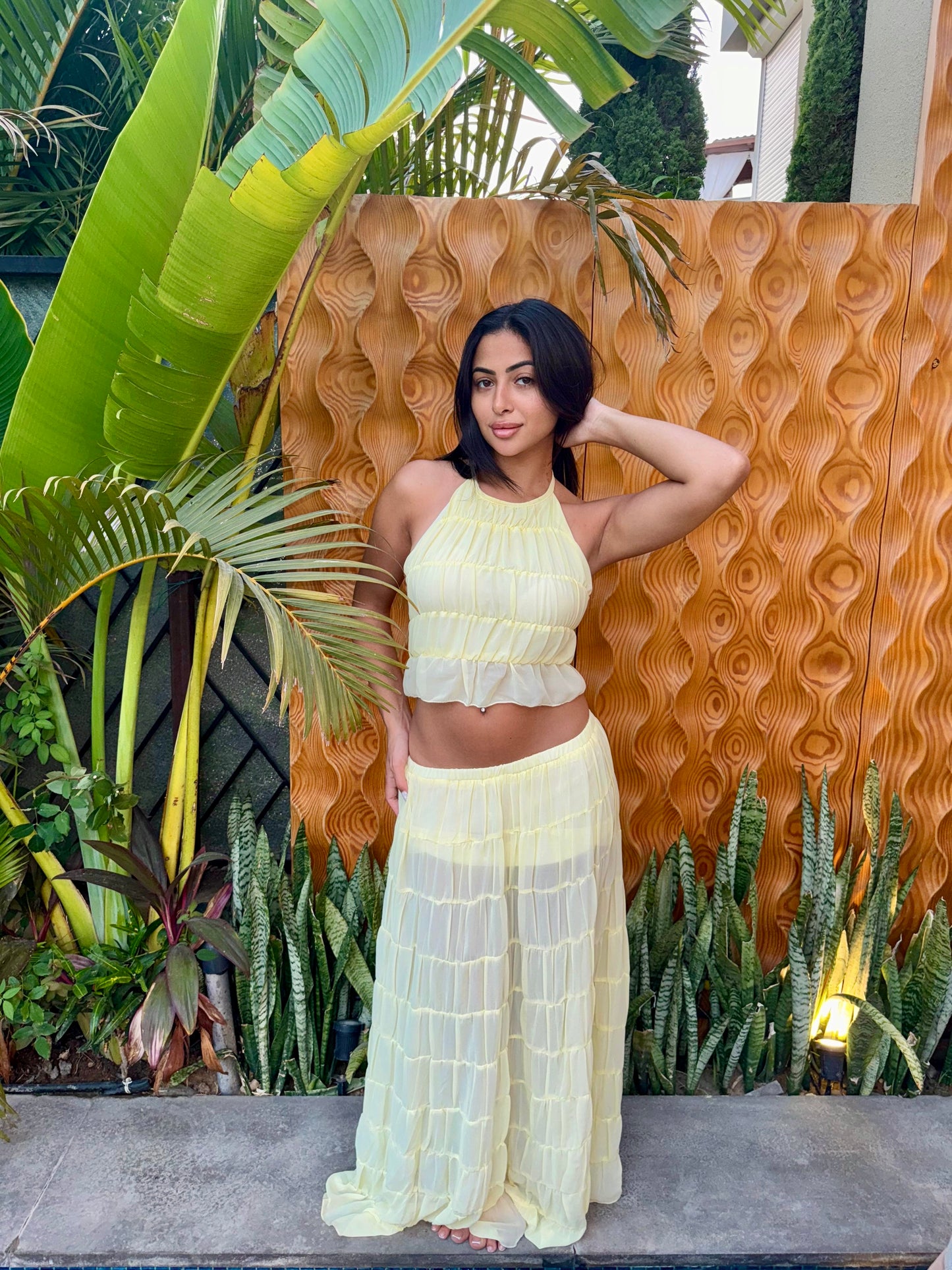 Soleil Set in butter yellow