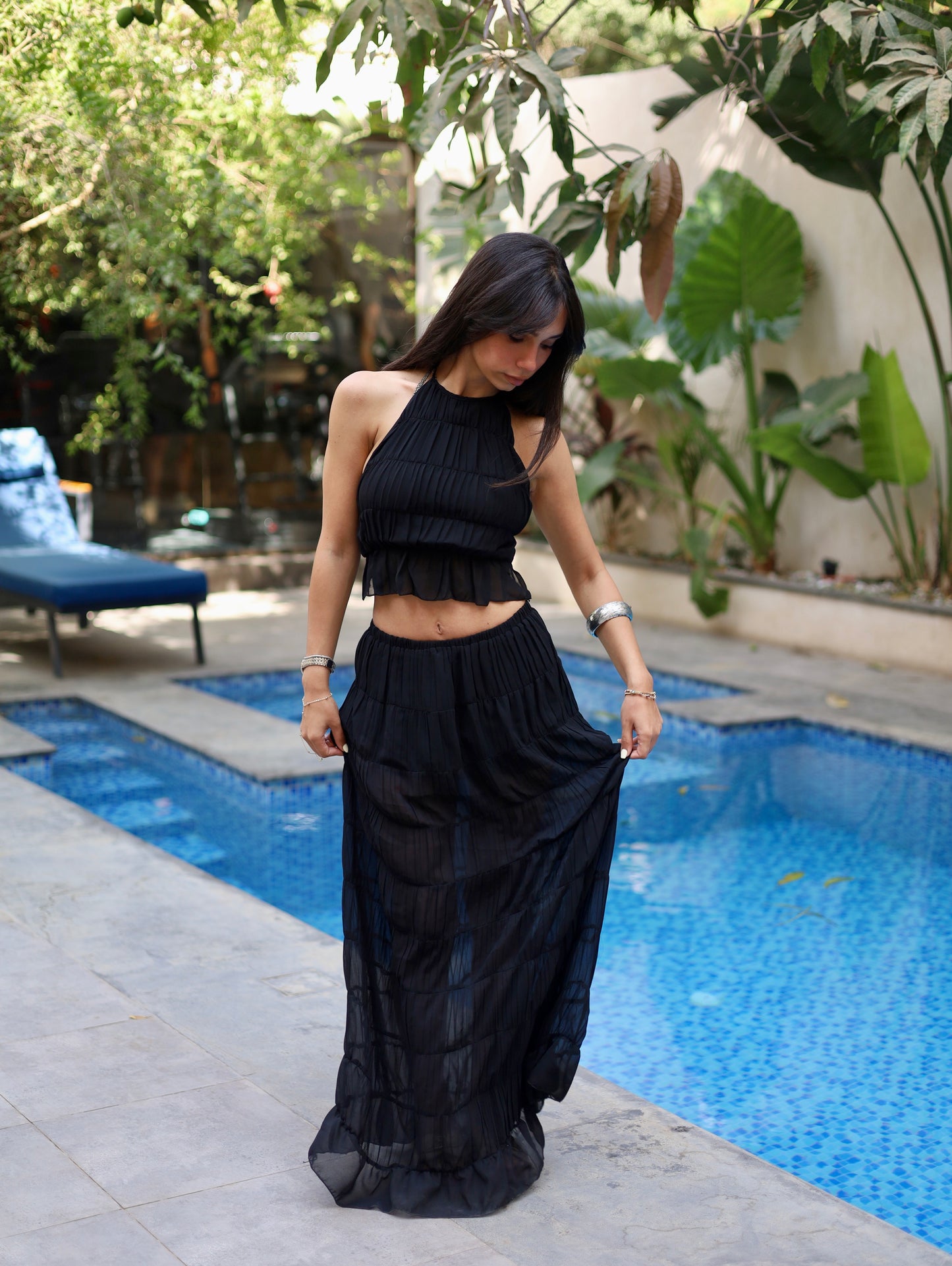 Soleil Set in black